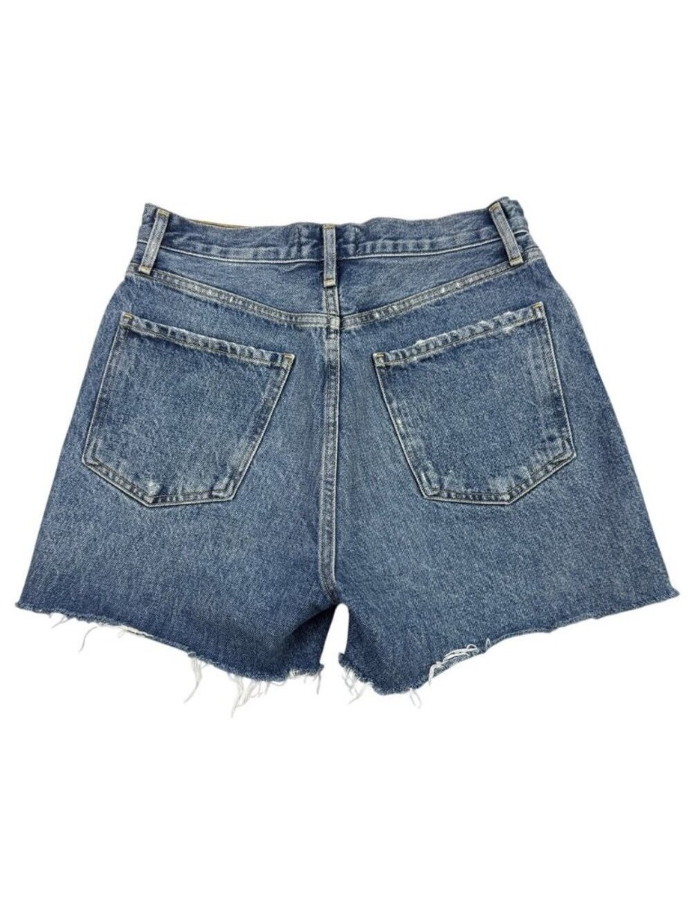 Agolde Dee Shorts In Precision - Picture 7 of 7